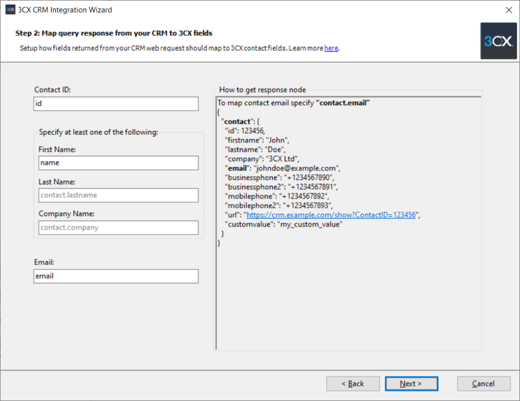 3cx voip crm integration wizard