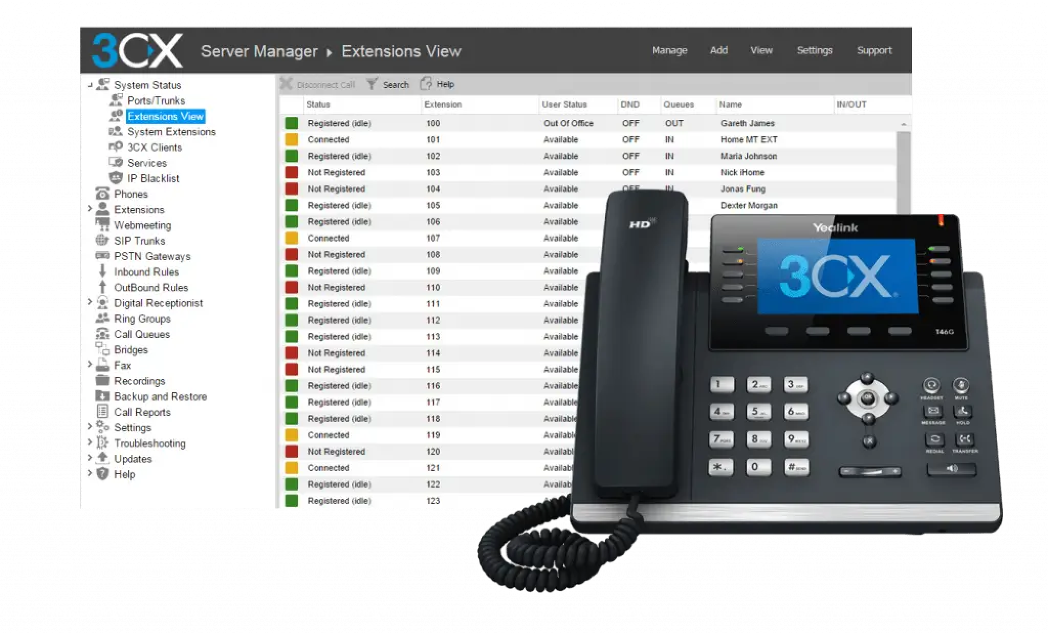 3cx phone system